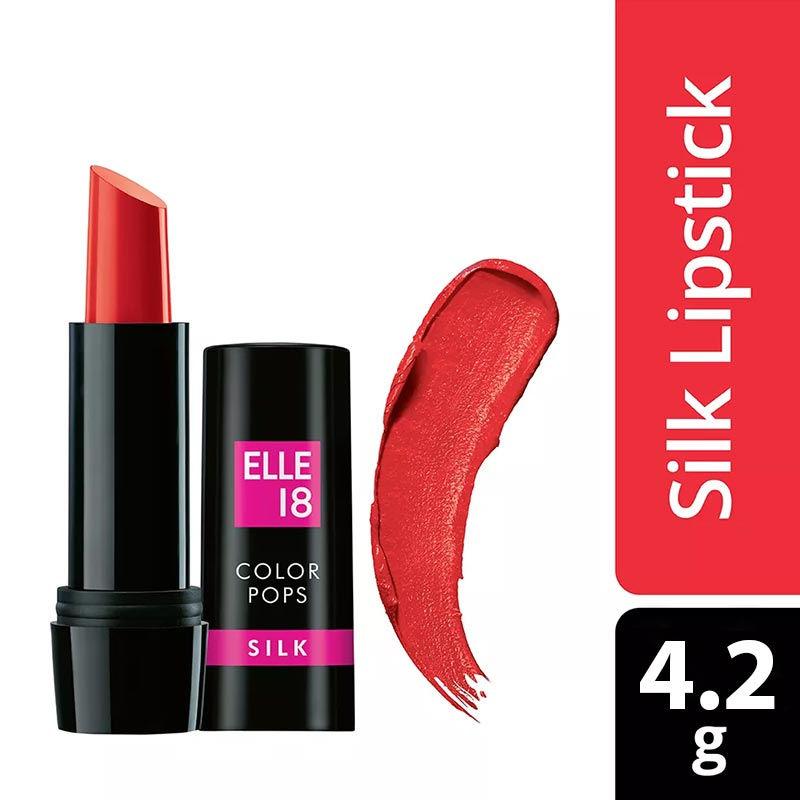 elle 18 color pops silk lipstick