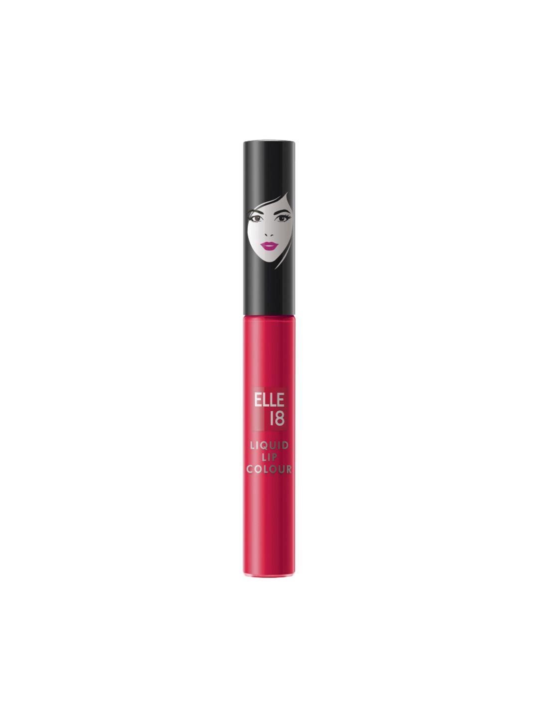 elle 18 matte long-lasting liquid lip color 5.6ml - red blaze