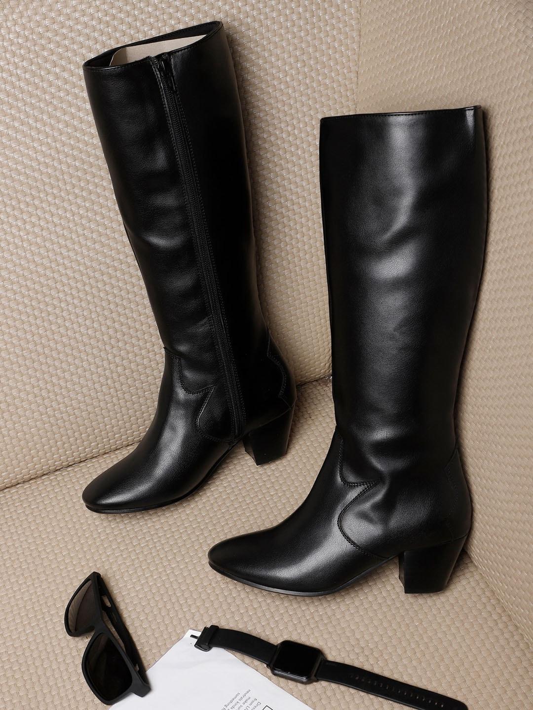 elle women solid casual boots