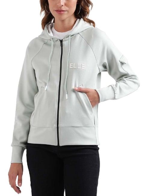 elle grey relaxed fit hoodie