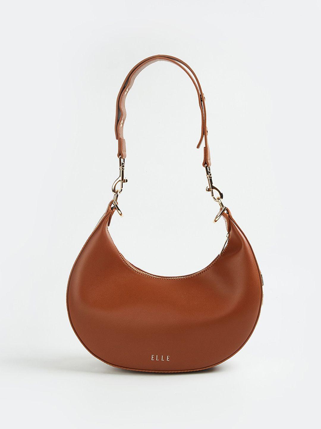 elle half moon hobo bag