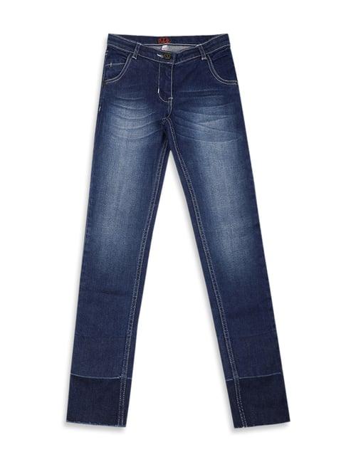 elle kids indigo solid jeans