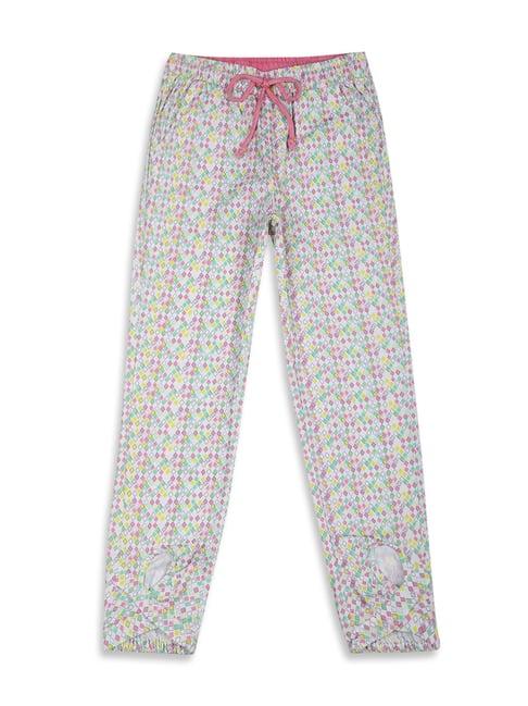 elle kids multicolor printed joggers