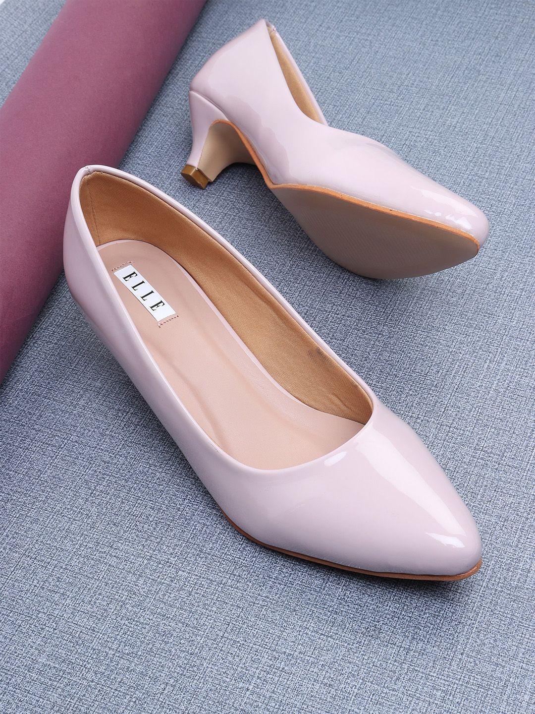 elle pink kitten pumps