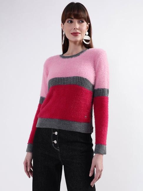 elle pink sweater