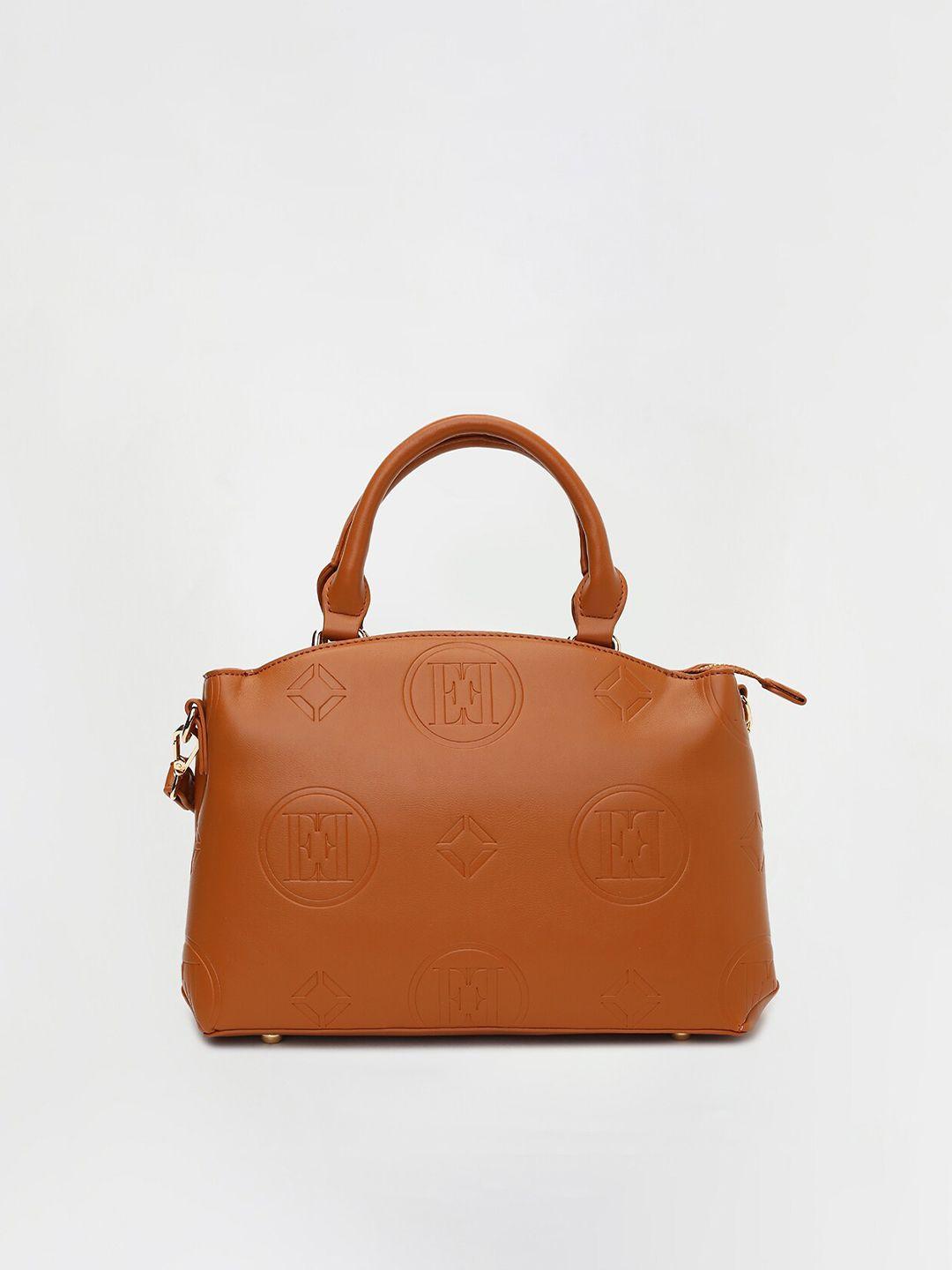 elle structured handheld bag