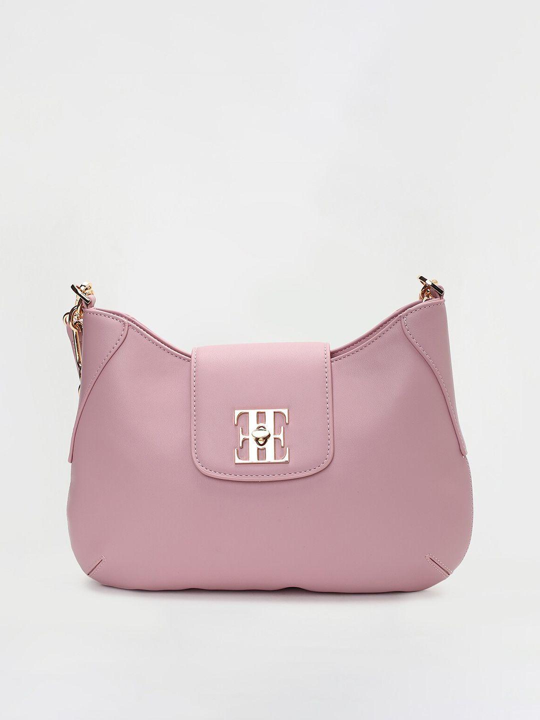 elle textured structured shoulder bag