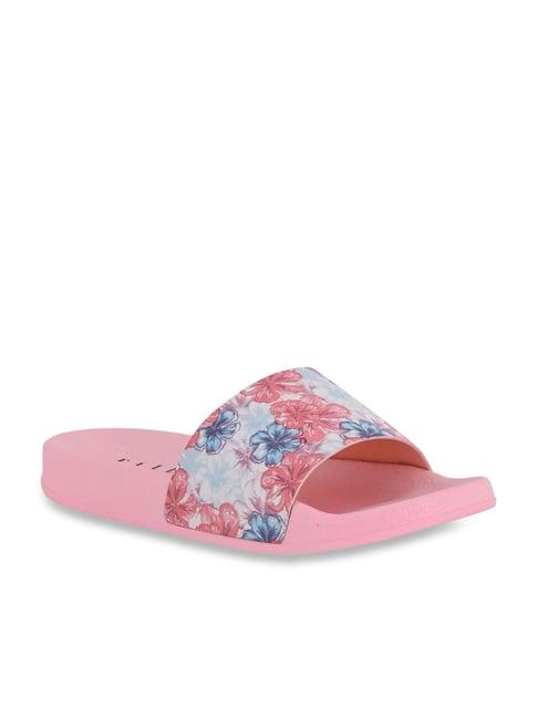 elle women's pink casual sandal