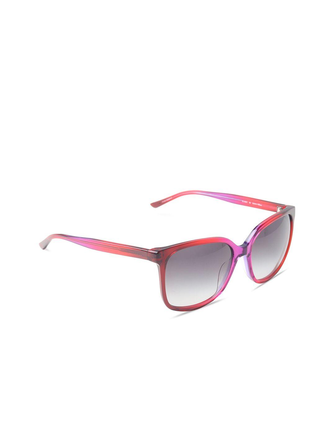 elle women grey lens & pink aviator sunglasses with uv protected lens