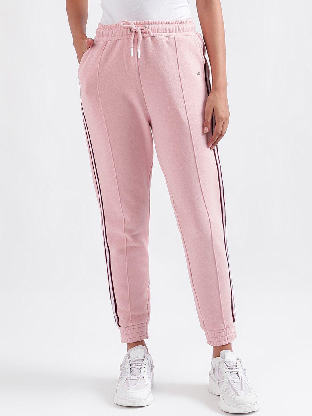 elle women relaxed fit cotton joggers