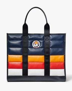 ellesse hudson colourblock quilted tote bag