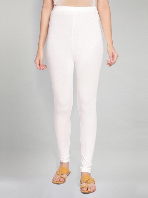 elleven from aurelia white cotton leggings