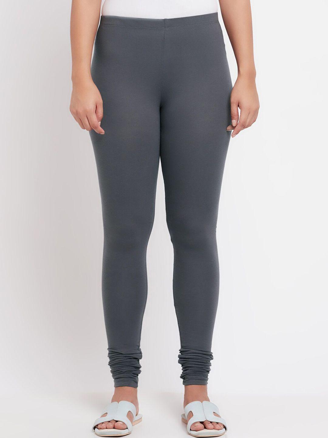 elleven charcoal grey ankle-length leggings