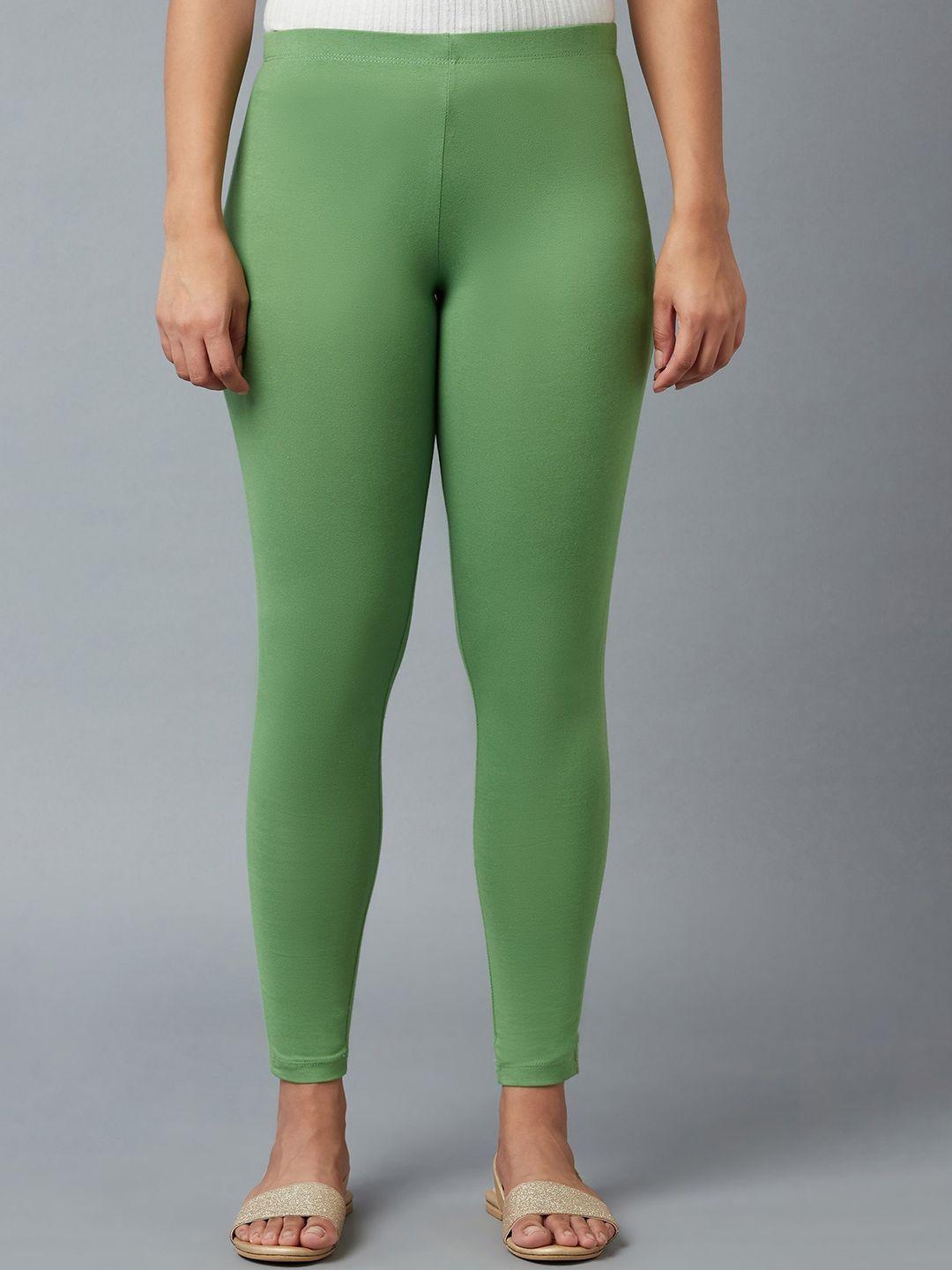 elleven green mid-rise tights