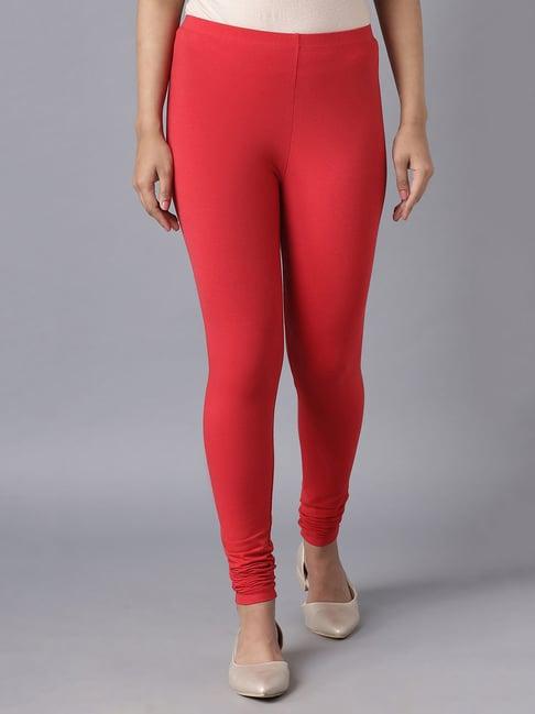 elleven red leggings