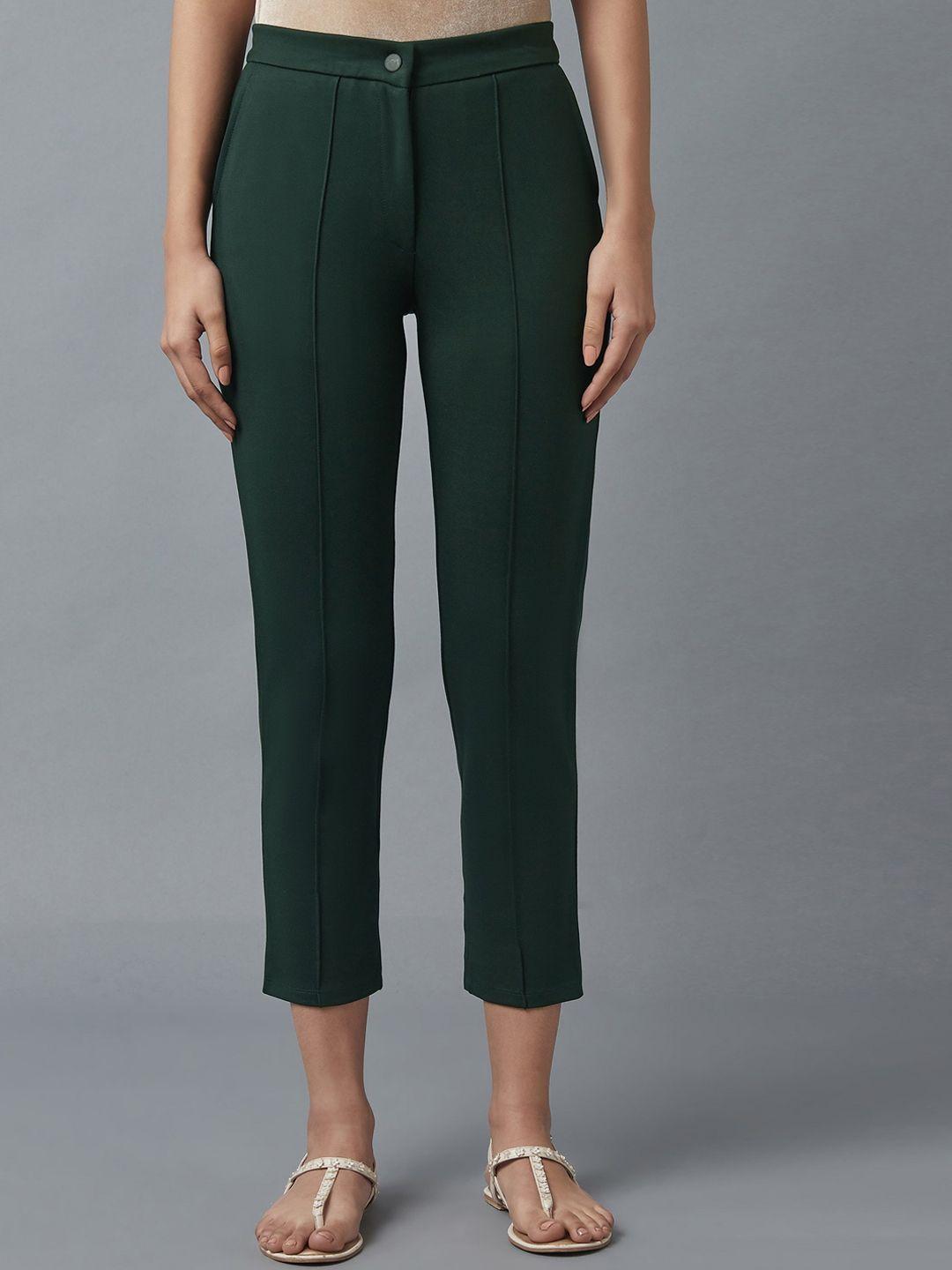 elleven women green trousers