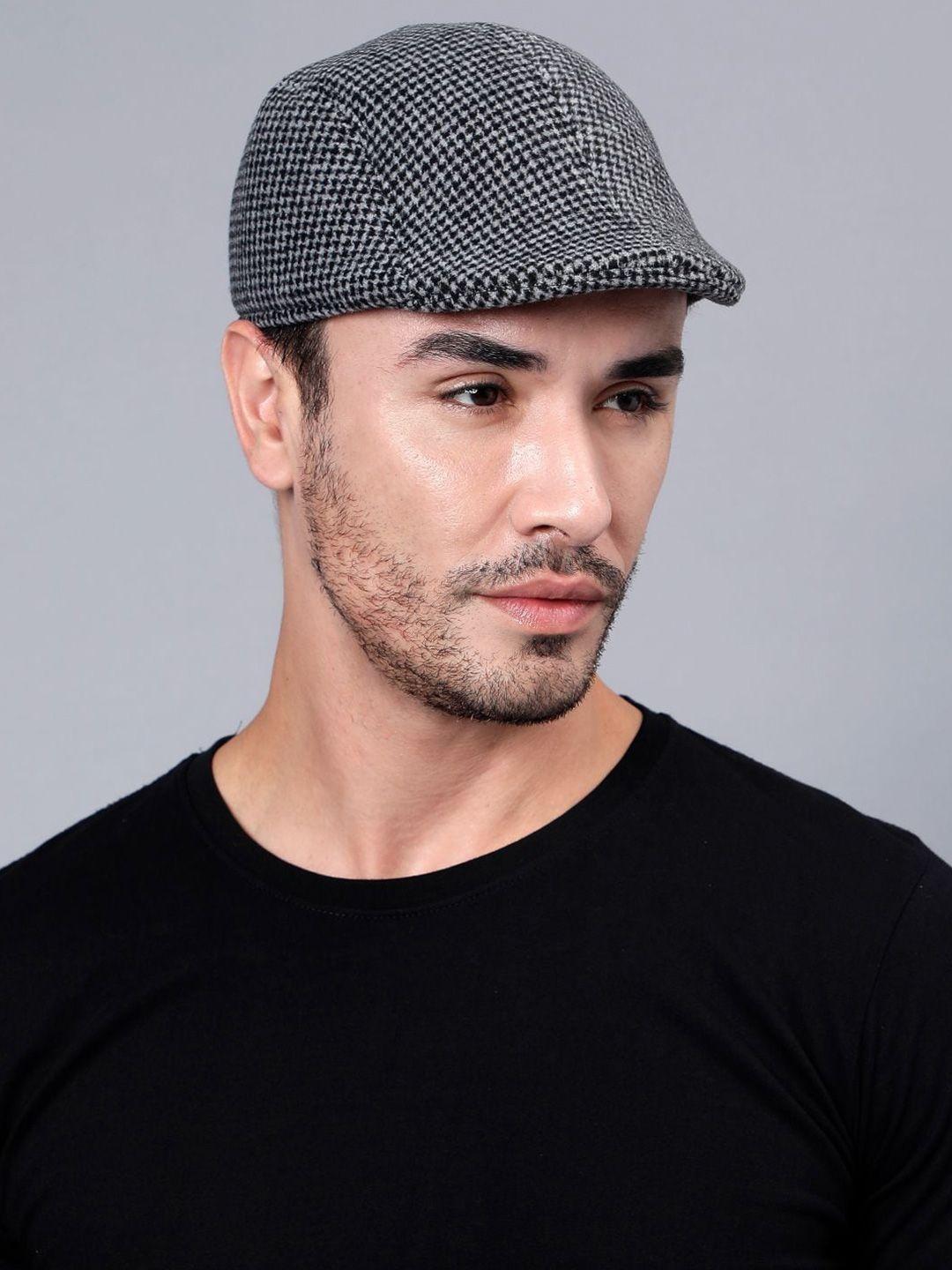 ellis men self design ascot cap