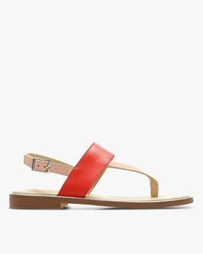 ellis opal slingback thong-strap flat sandals