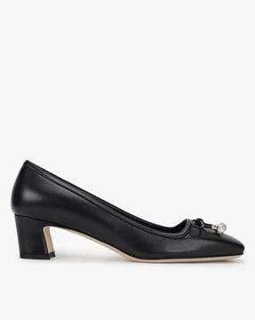 elme 45 chunky-heeled shoes