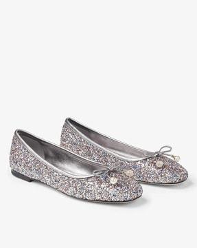 elme glitter flats