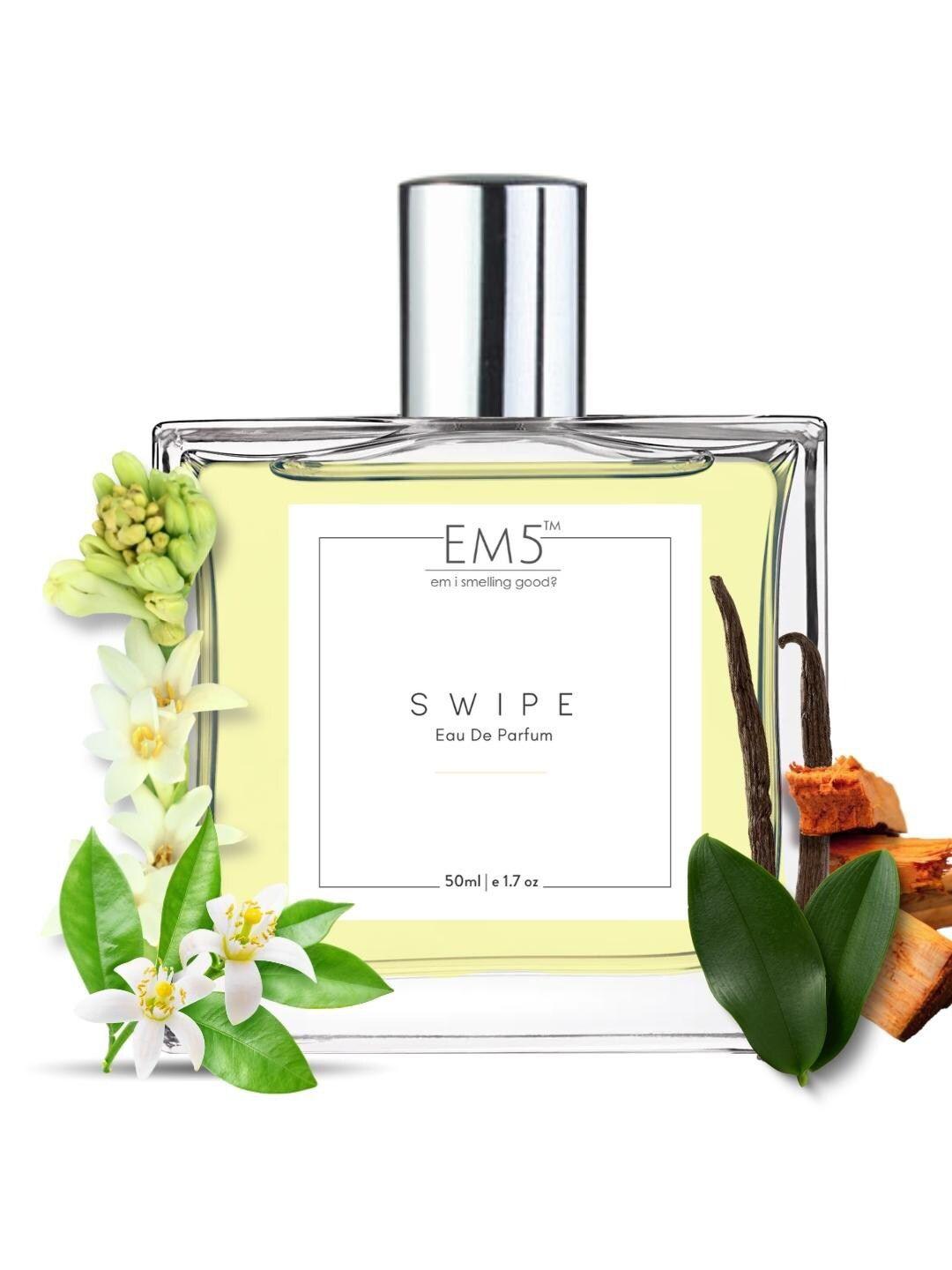 em5 swipe women long lasting eau de parfum - 50ml