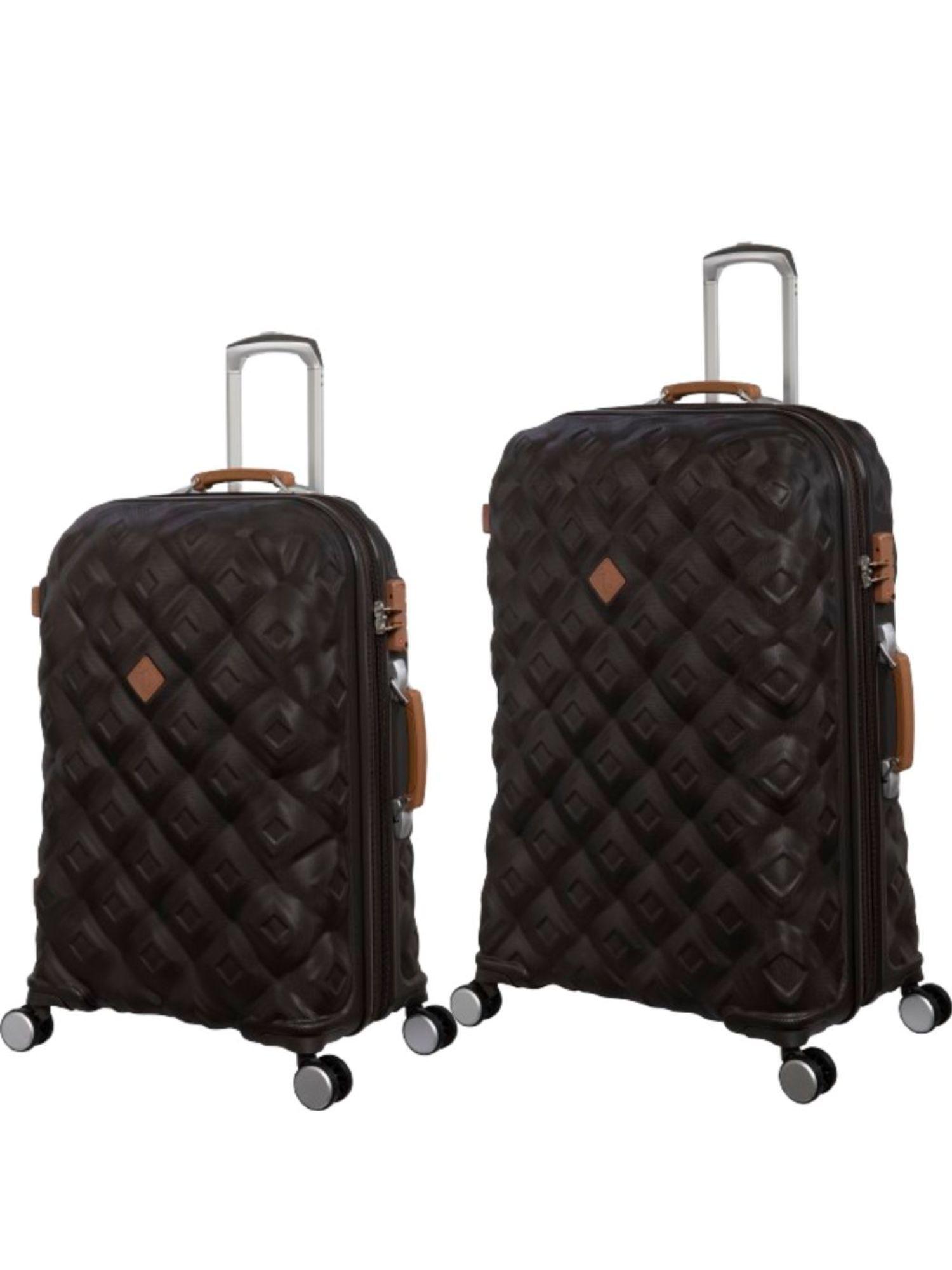 embellish brown 28-24 trolley bag (set of 2)