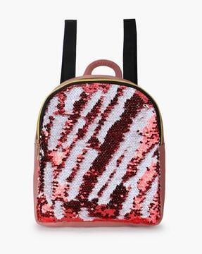 embellished backpack