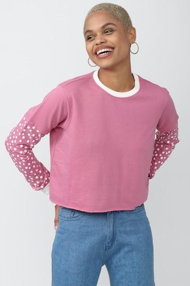 embellished cropped sweatshirt