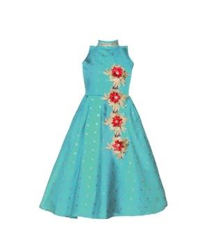 embellished gown dress