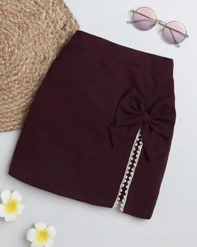 embellished pencil skirt
