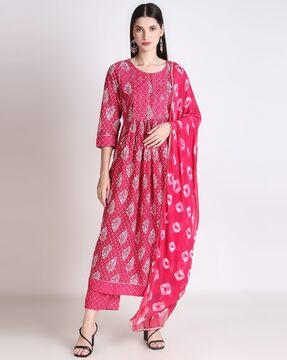 embellished & embroidery kurta set