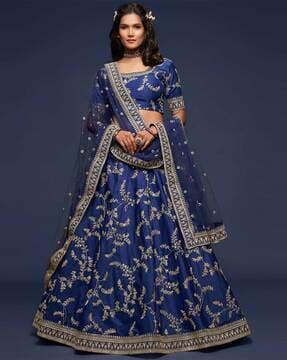 embellished a-line lehenga choli set