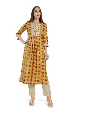 embellished anarkali kurta