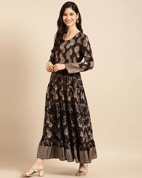 embellished anarkali kurta