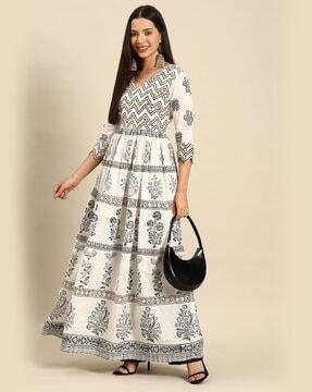 embellished anarkali kurta