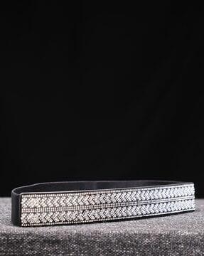 embellished belt