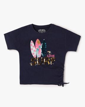 embellished crew-neck t-shirt