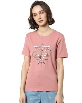 embellished crew-neck t-shirt