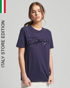 embellished crew-neck t-shirt