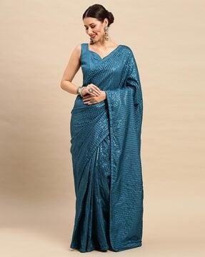 embellished dola silk saree