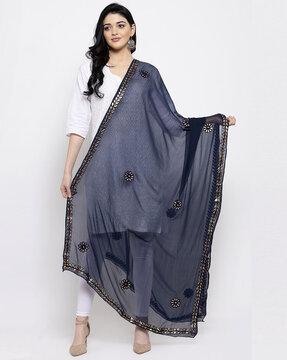 embellished dupatta