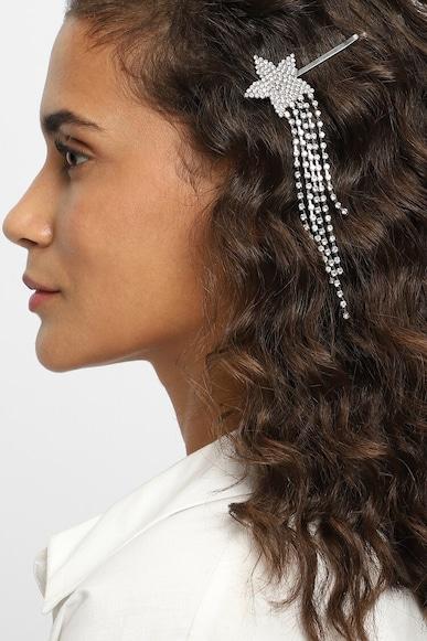 embellished hair clips