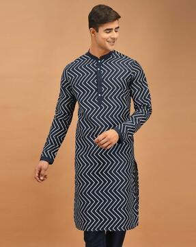 embellished long kurta