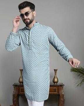 embellished long kurta