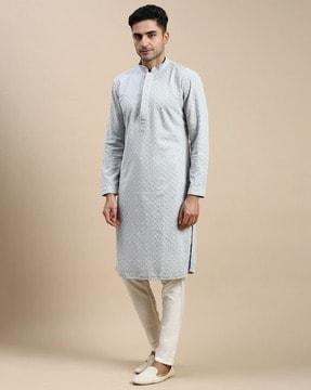 embellished long kurta