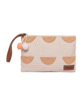 embellished multipurpose pouch