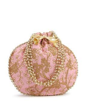 embellished potli bag