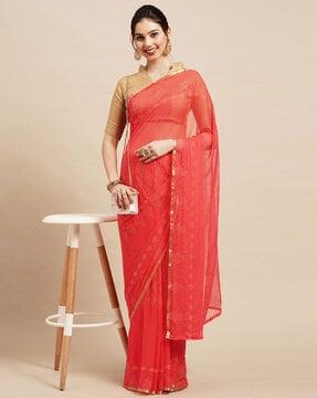 embellished regular saree