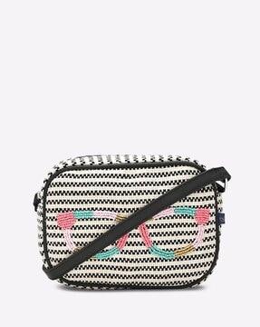 embellished sling bag