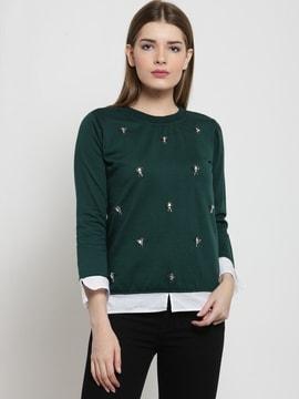 embellished sweatshirt